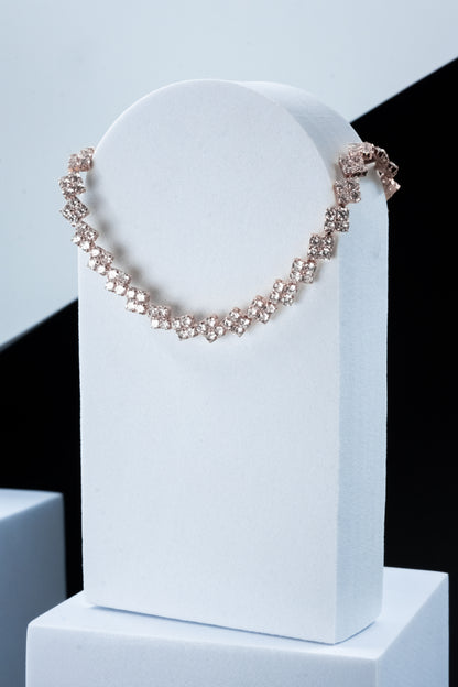 COLLANA JASMINE ORO ROSA