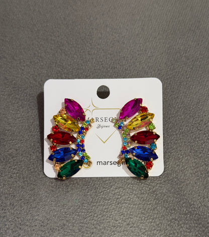 ORECCHINI FASHION MULTICOLOR
