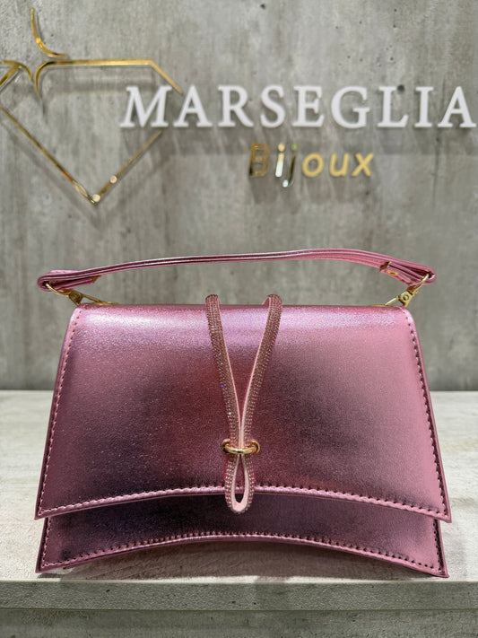 POCHETTE METAL ROSA