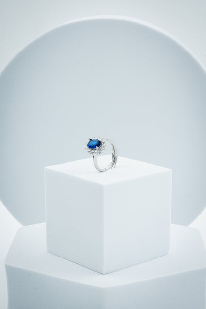 ANELLO KATE ARGENTO & BLU