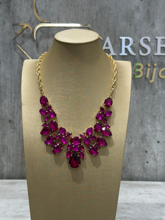 COLLANA FASHION FUCSIA