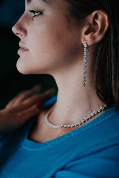 Completo "Jasmine" 3 pezzi colore oro rosa