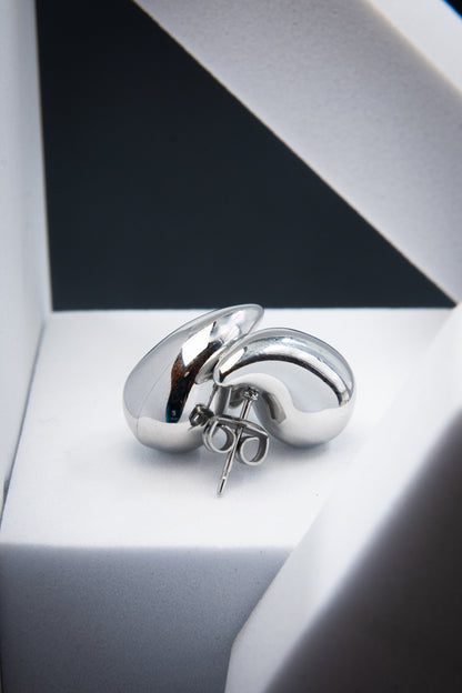 ORECCHINI GOCCIA ARGENTO 2 CM