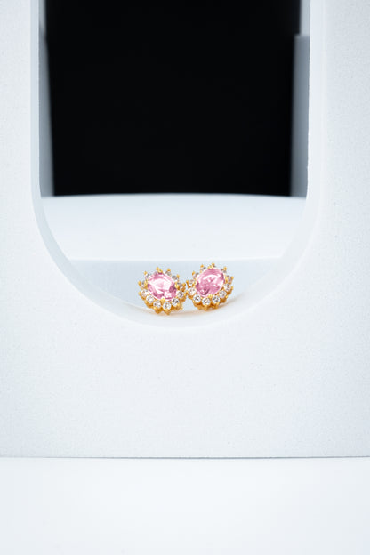 ORECCHINI KATE ORO & ROSA