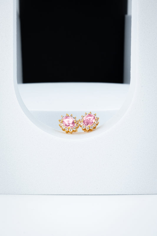 ORECCHINI KATE ORO & ROSA