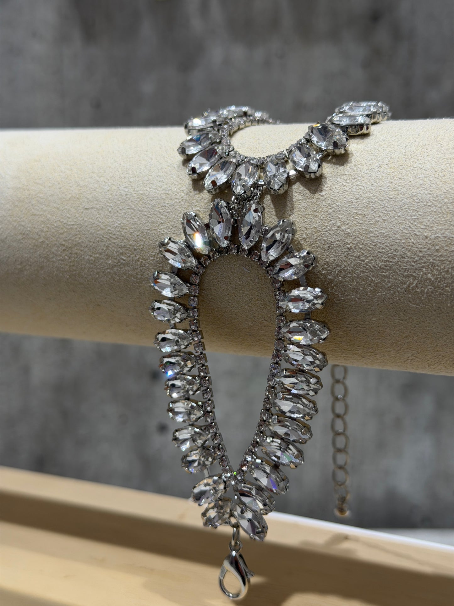 BRACCIALE A FASCIA FASHION ARGENTO