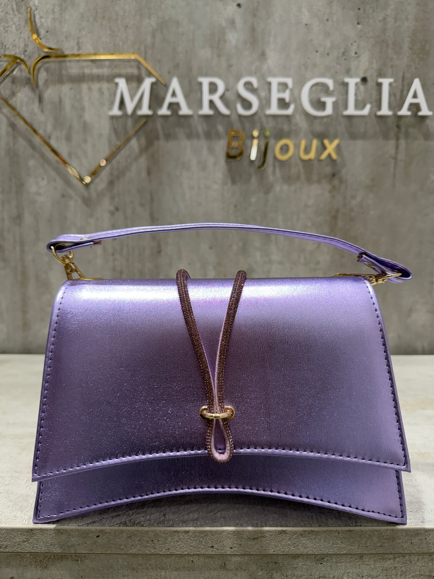 POCHETTE METAL GLICINE