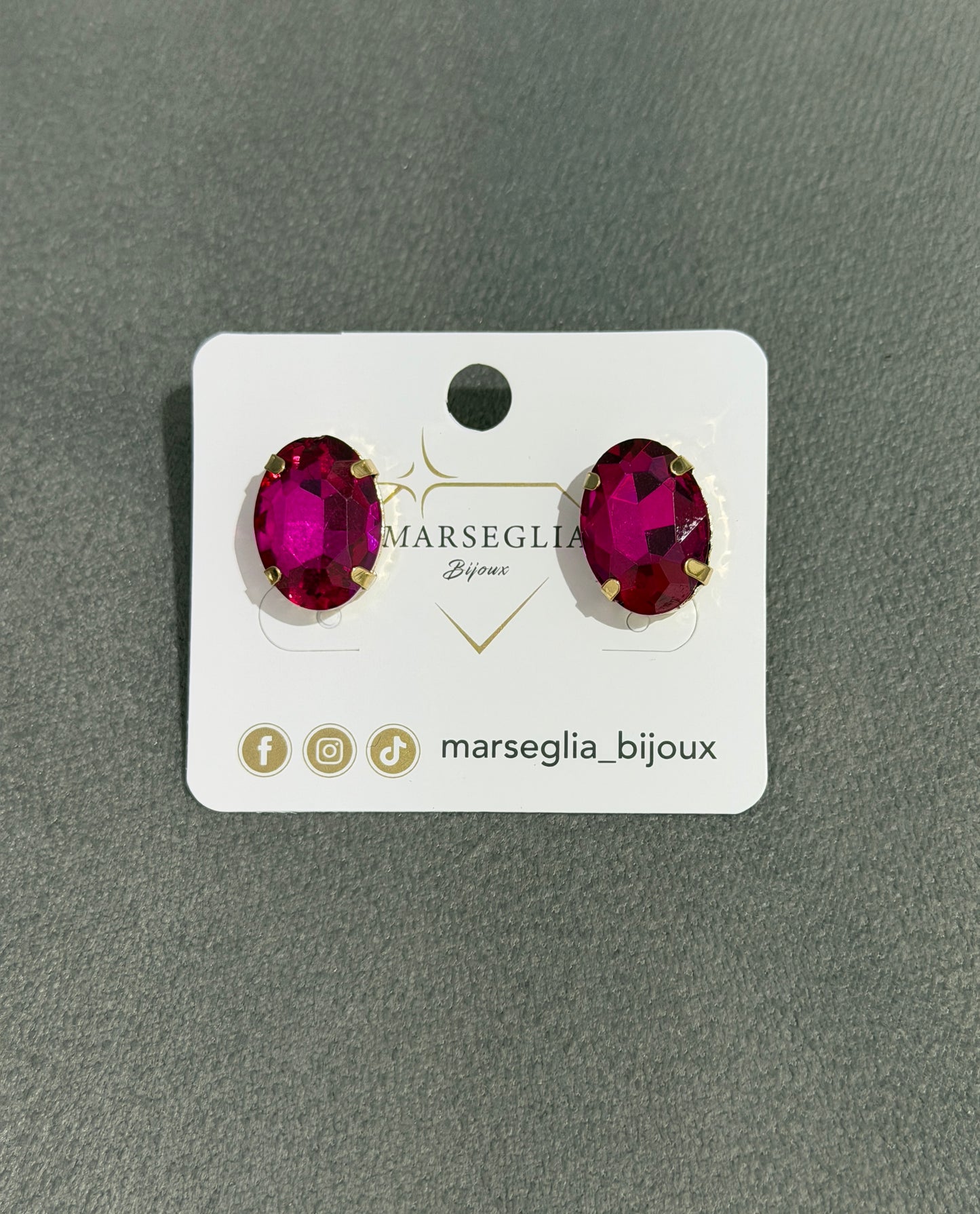 ORECCHINI FASHION FUCSIA
