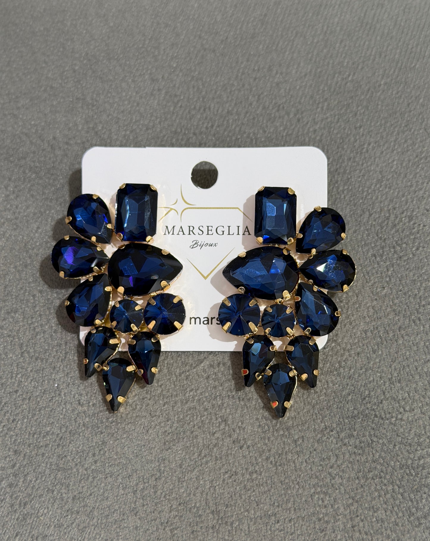 ORECCHINI FASHION BLU NOTTE