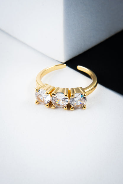 ANELLO TRILOGI ORO 5 MM