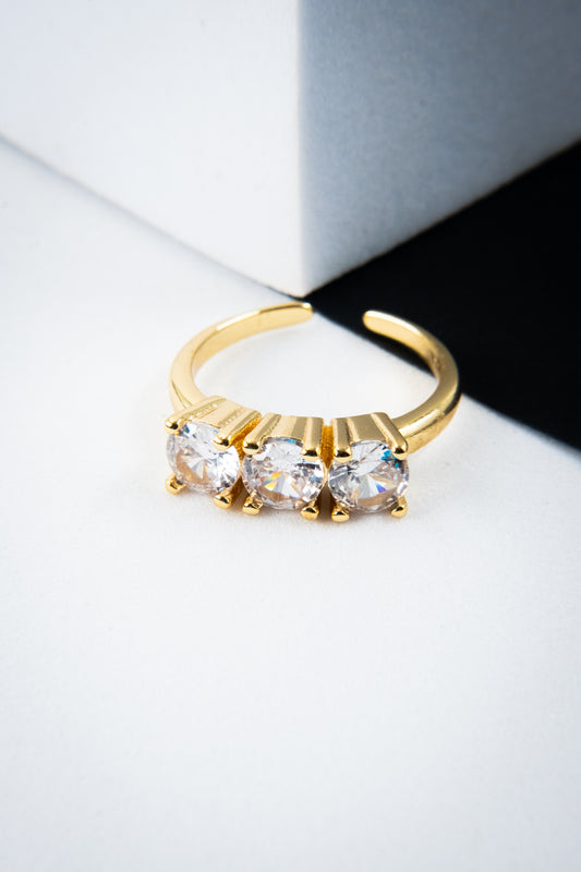 ANELLO TRILOGI ORO 5 MM