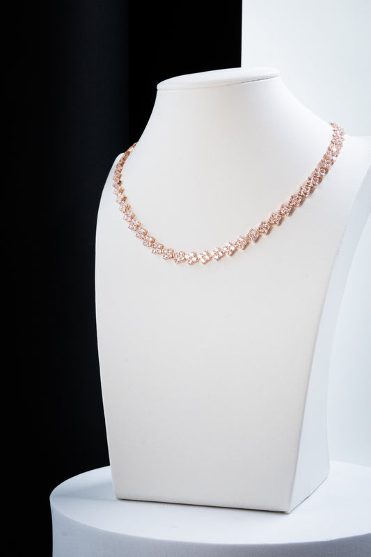 COLLANA JASMINE ORO ROSA