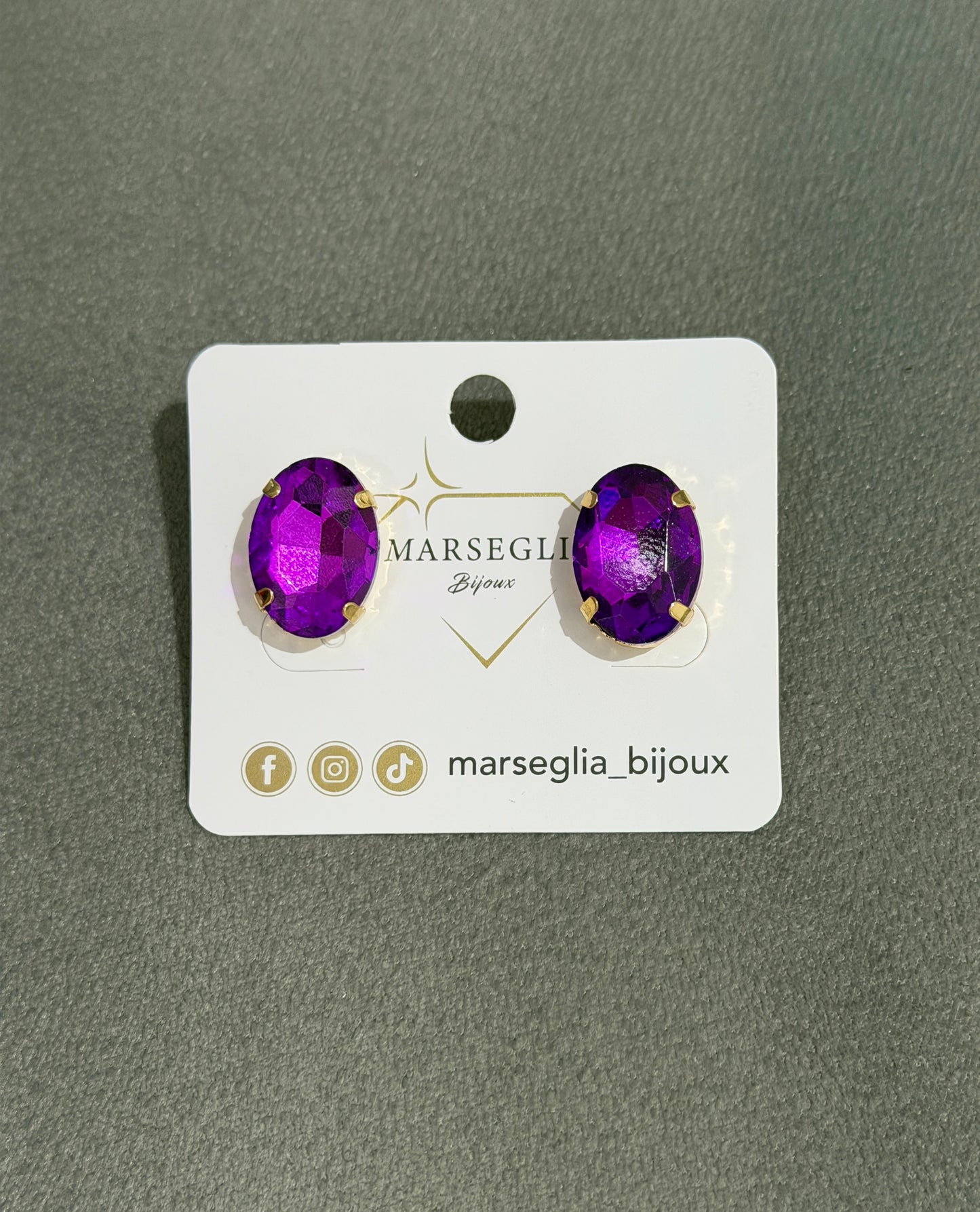 ORECCHINI FASHION VIOLA