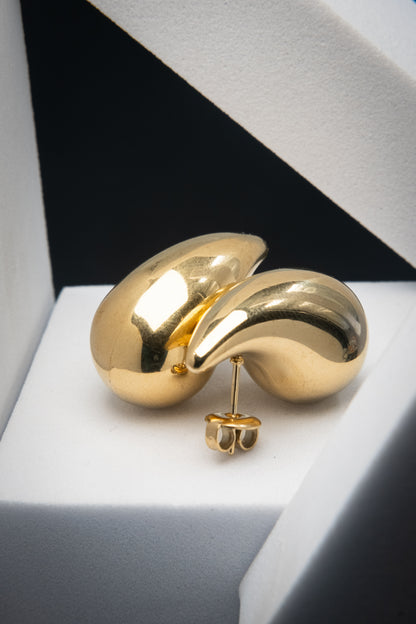 ORECCHINI GOCCIA ORO 2,5 CM