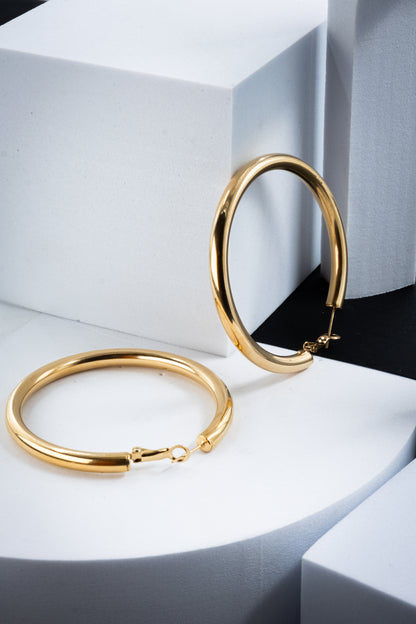 CERCHI A TUBO ORO 60 mm