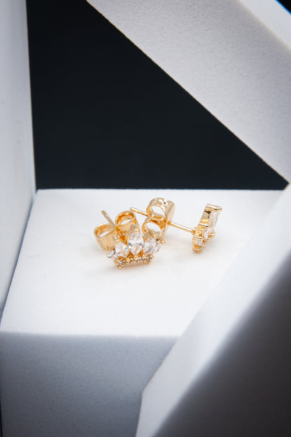 ORECCHINI CORONA ORO
