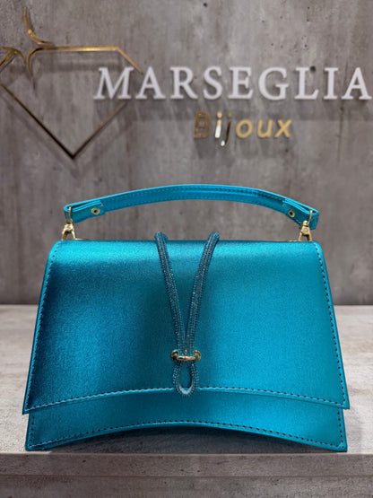 POCHETTE METAL TURCHESE