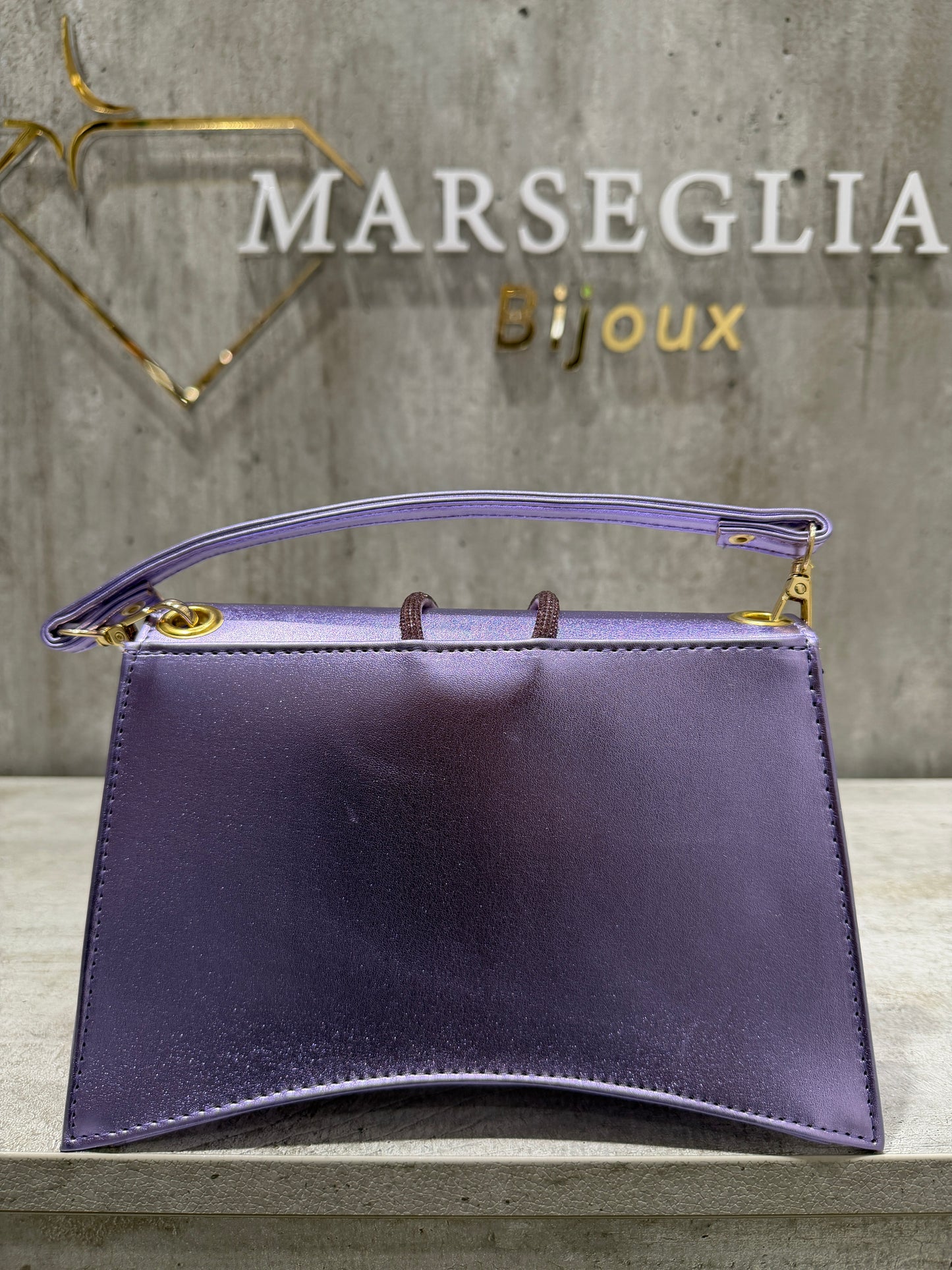 POCHETTE METAL GLICINE