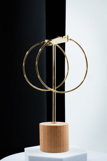 CERCHI SOTTILI ORO 70 mm