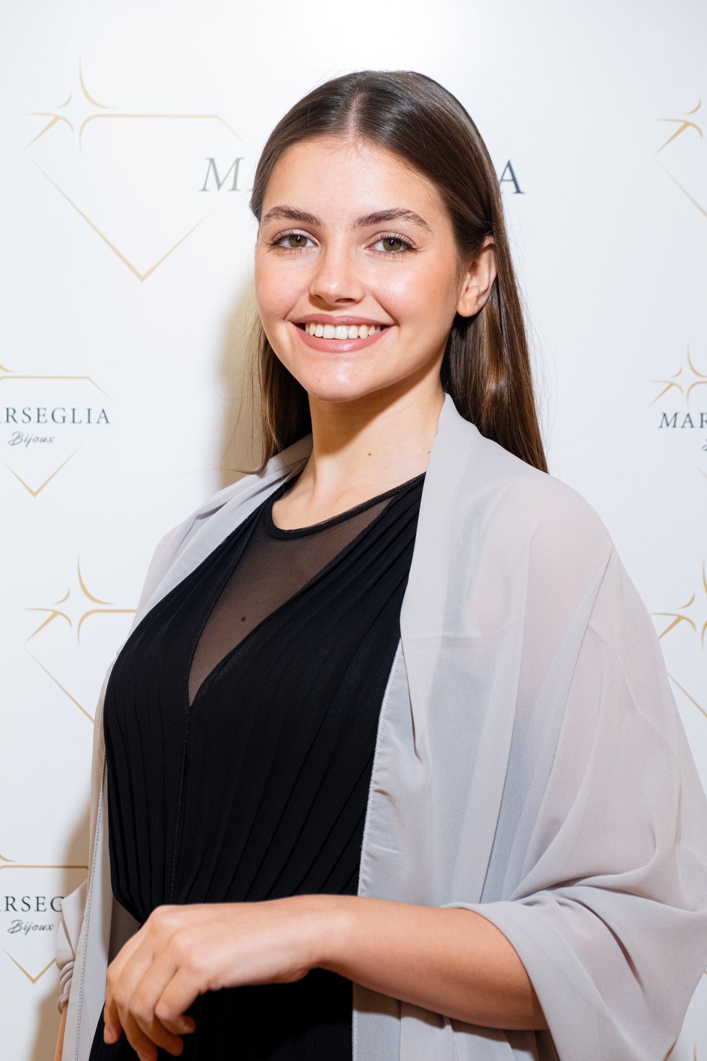 STOLA CHIFFON ROSA CIPRIA