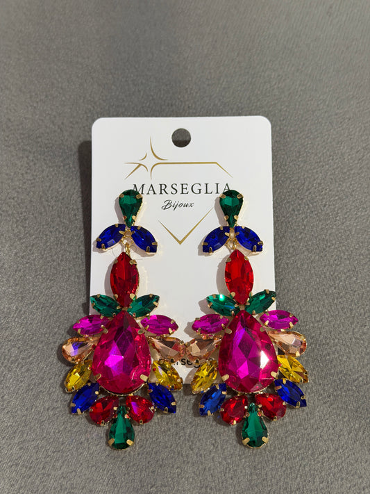 ORECCHINI FASHION MULTICOLOR