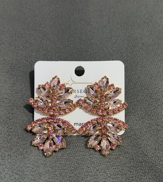 ORECCHINI FASHION ROSA