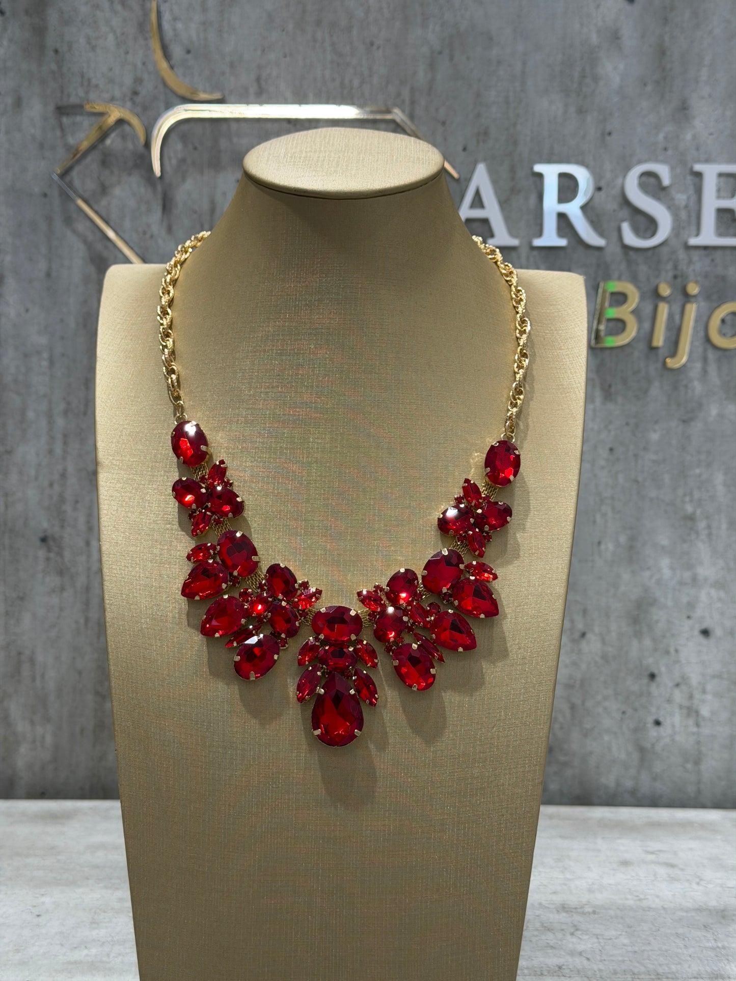 COLLANA FASHION ROSSO