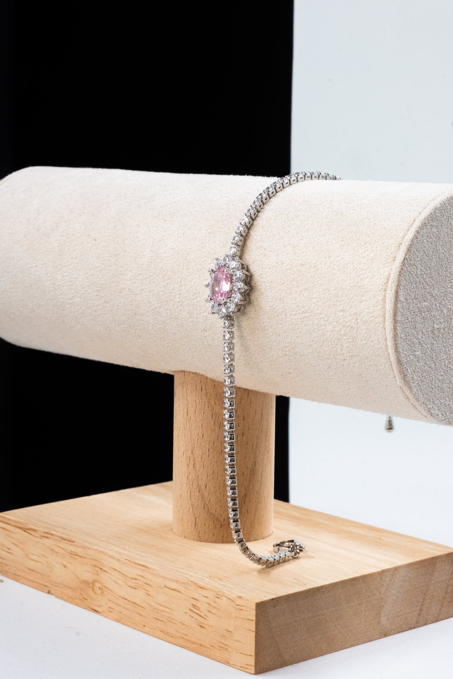 BRACCIALE KATE ARGENTO & ROSA