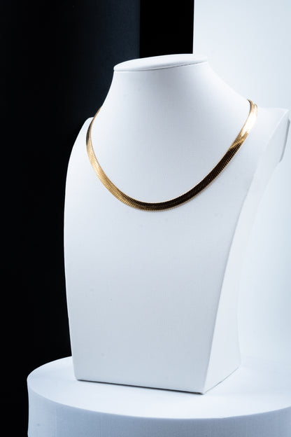 COLLANA SNAKE ORO 5 MM