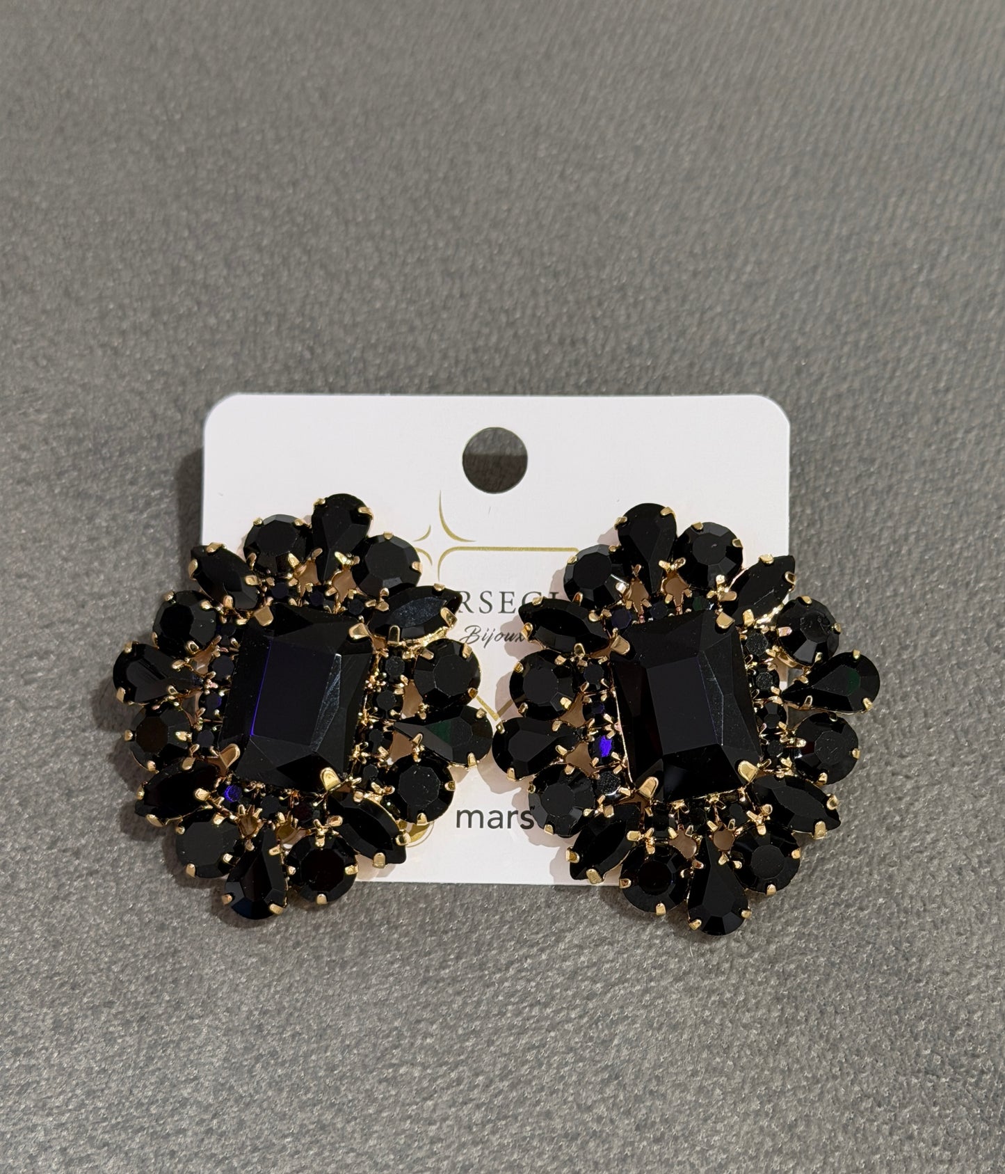 ORECCHINI FASHION NERO