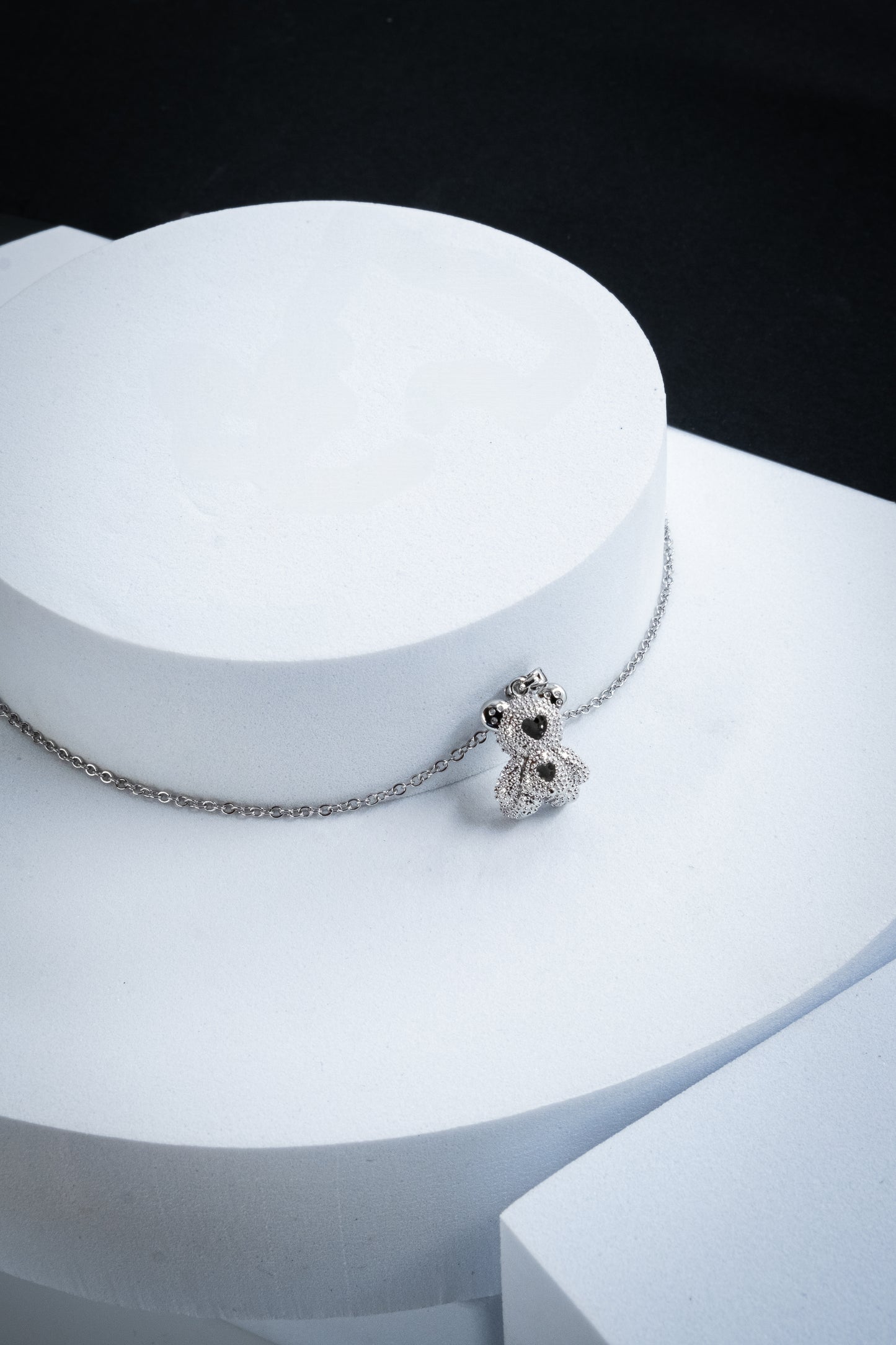 COLLANA TEDDY ARGENTO