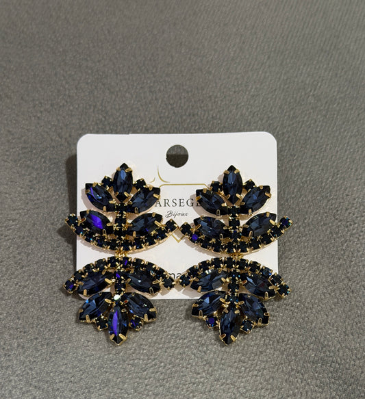 ORECCHINI FASHION BLU NOTTE
