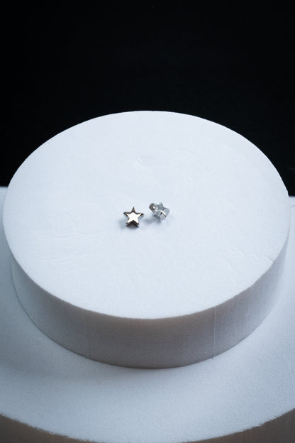 SET ORECCHINI STELLE ARGENTO