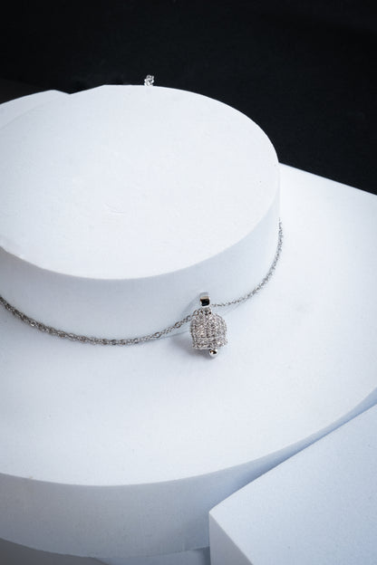 COLLANA CAMPANELLA ARGENTO