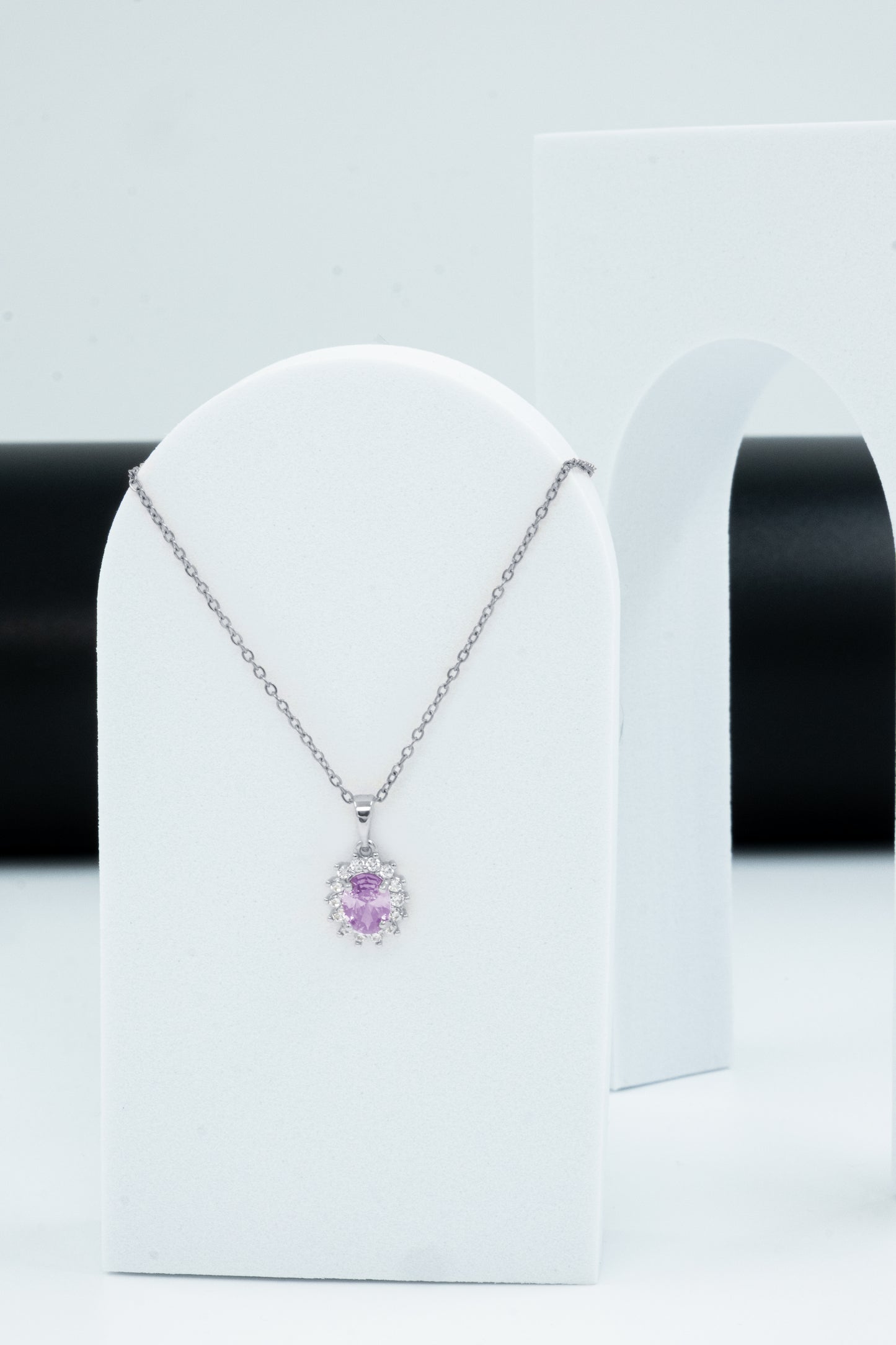 Completo "Kate" 4 pezzi: Argento e Viola