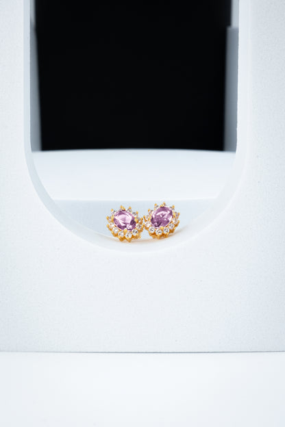 Completo "Kate" 4 pezzi: Oro e Viola