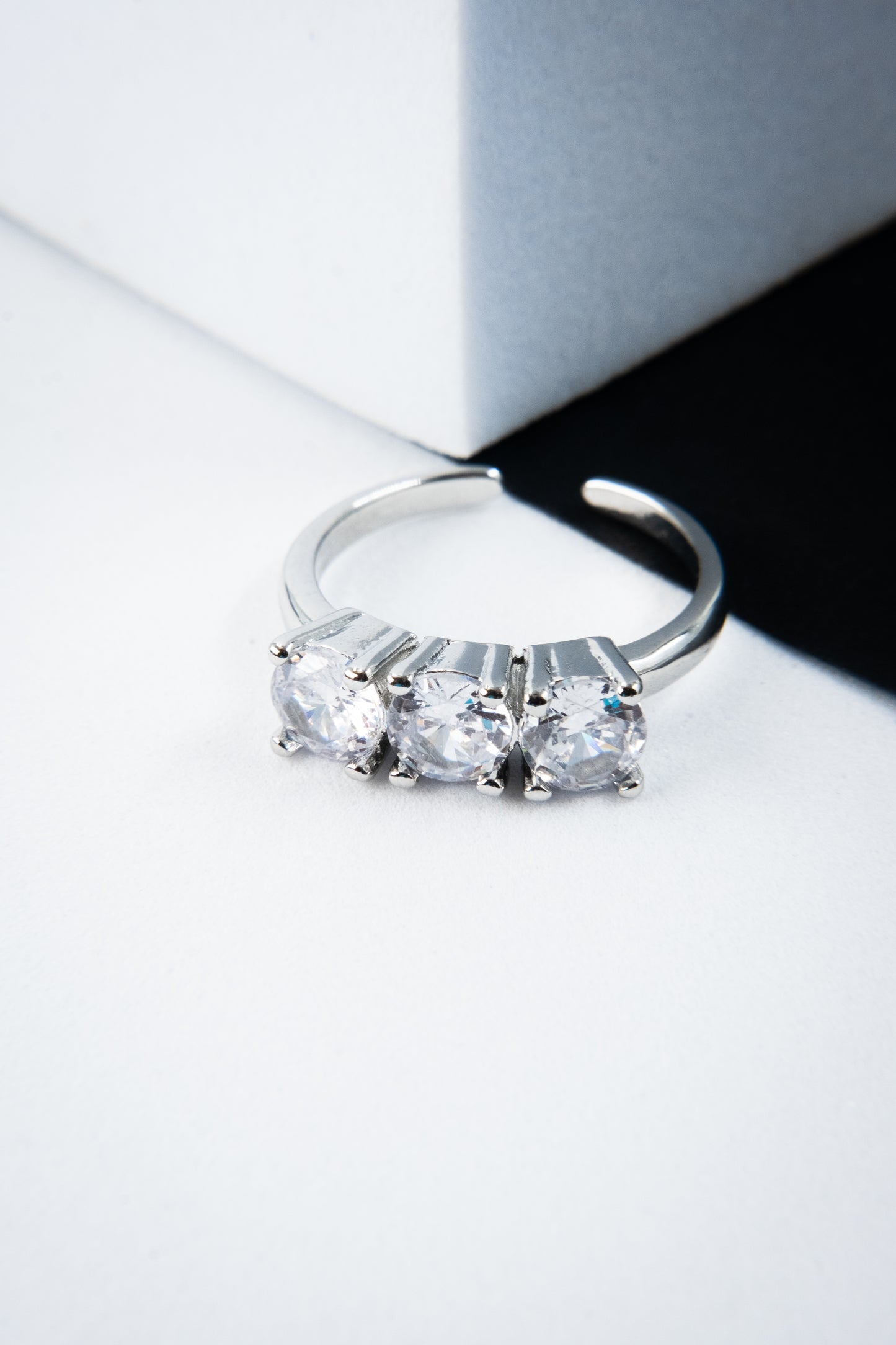 ANELLO TRILOGI ARGENTO 5 MM