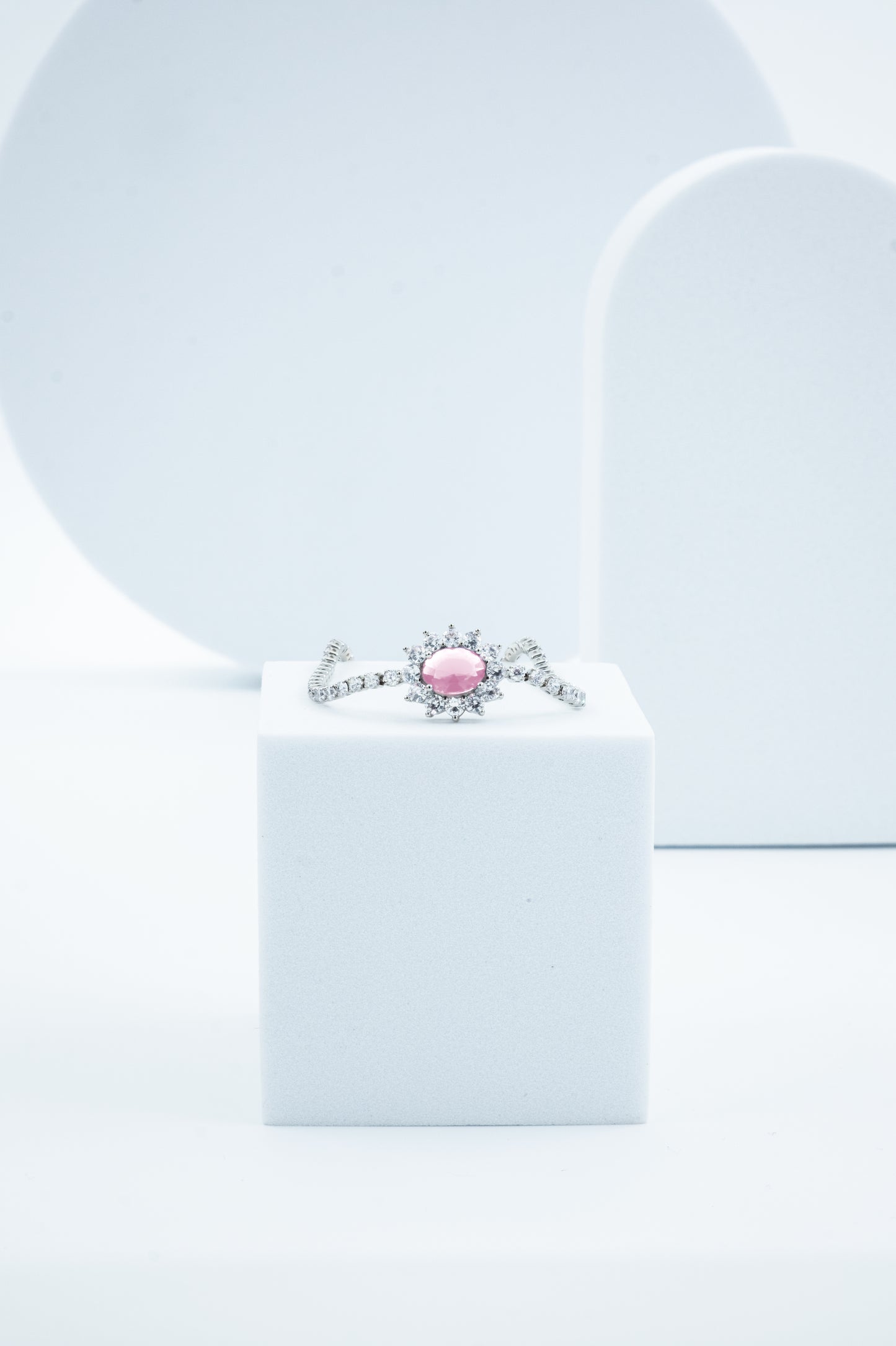 BRACCIALE KATE ARGENTO & ROSA