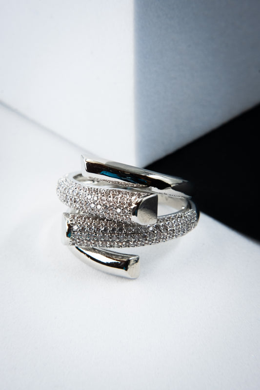 ANELLO INTRECCIO ARGENTO