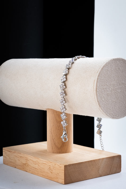 BRACCIALE JASMINE ARGENTO