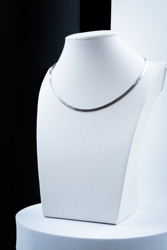 COLLANA SNAKE ARGENTO 3 MM