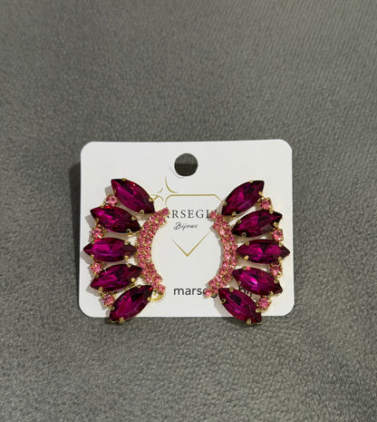 ORECCHINI FASHION FUCSIA