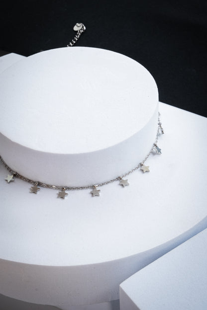 COLLANA STELLE ARGENTO