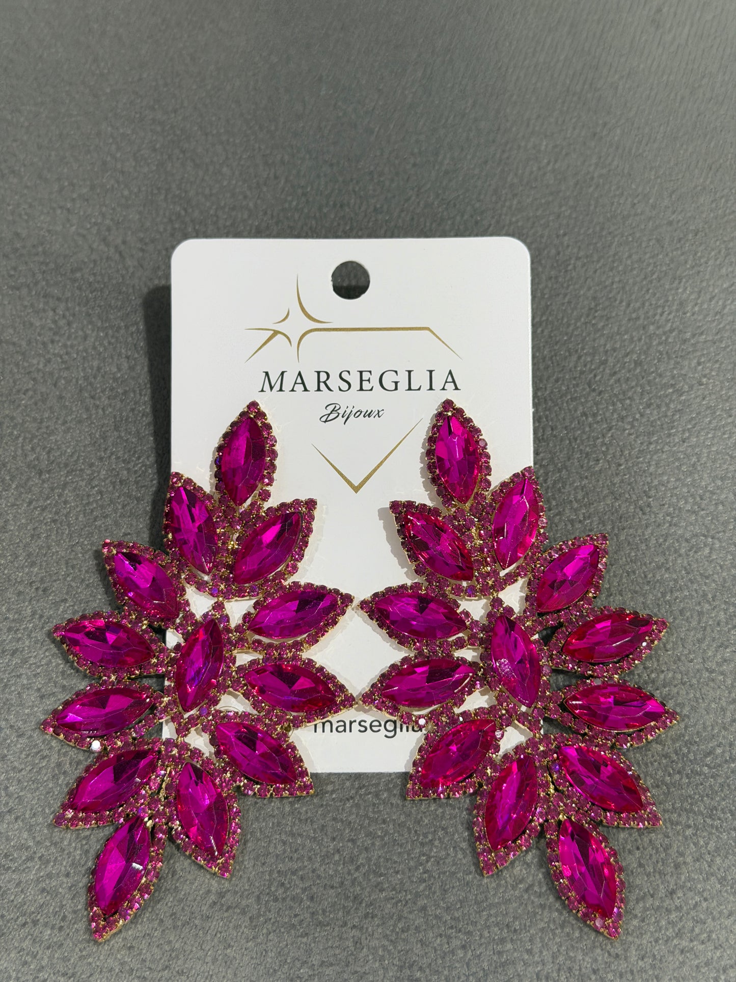 ORECCHINI FASHION FUCSIA
