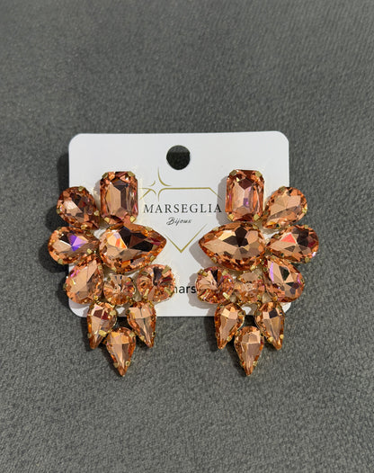 ORECCHINI FASHION ROSA ANTICO