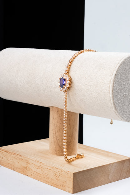 Completo "Kate" 4 pezzi: Oro e Viola