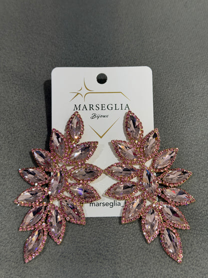 ORECCHINI FASHION ROSA