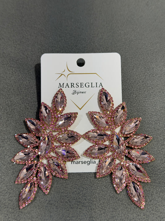 ORECCHINI FASHION ROSA