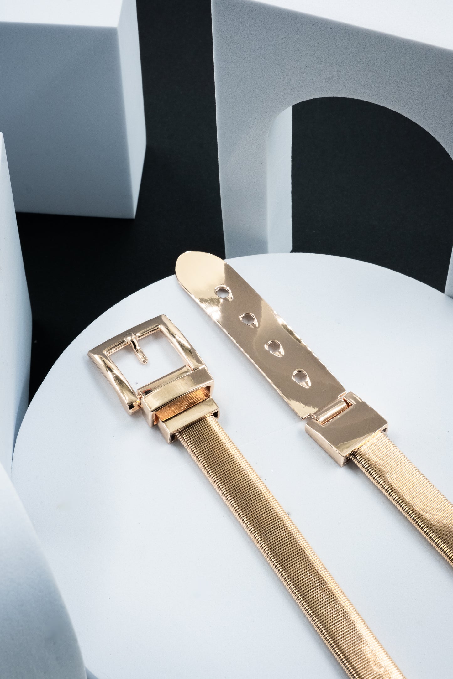 CINTURA ELASTICA ORO