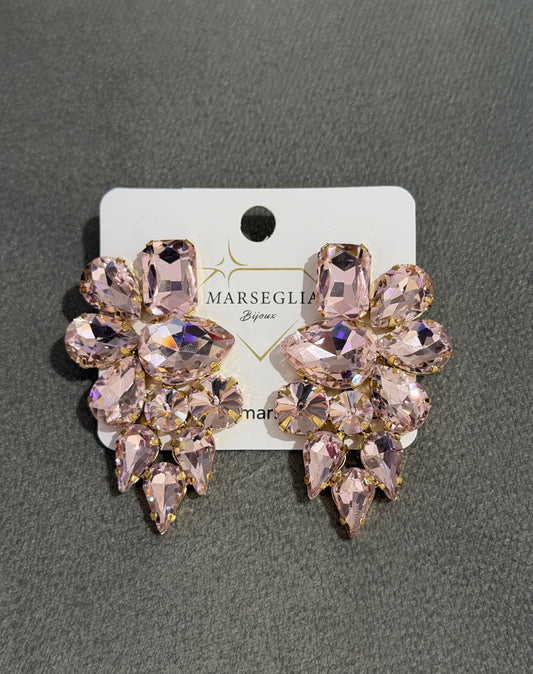 ORECCHINI FASHION ROSA